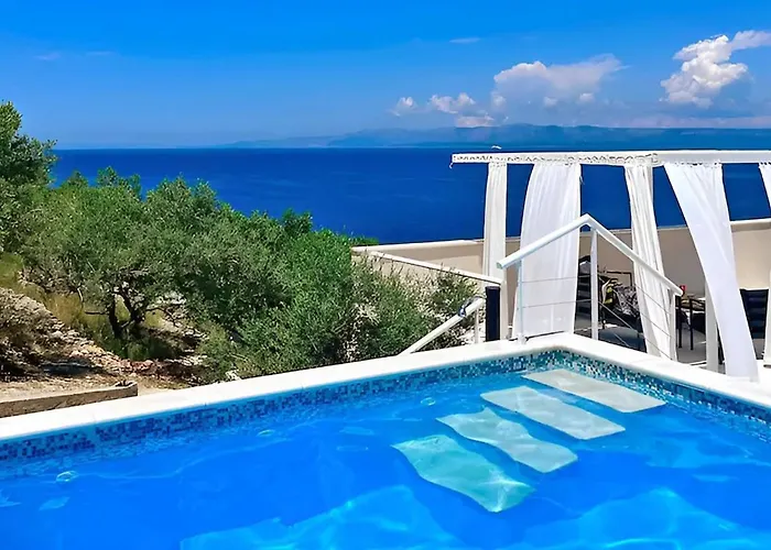 Seaside House With A Swimming Pool Prigradica, Korcula - 22904 Feriehus Blato (Korcula)